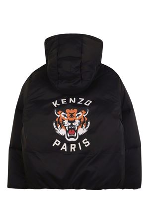 giubbotto in poliestere nero KENZO KIDS | K61461095
